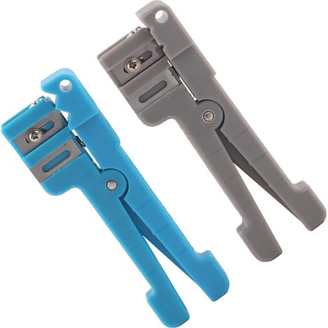 Pince à Dénuder Pinces à Fil Pinces à Tréfiler Pince à Dénuder de Câbles Dénudeur de Câbles Coaxial Câble Décapage Cutter Outil 45-162 45-163 (1/5)