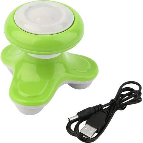 Appareil de massage vibrant électrique pour le dos, masseur dorsal USB, massage complet du corps, masseur de nuque, ultra-comp332