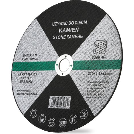Disco da taglio per pietra 230x3