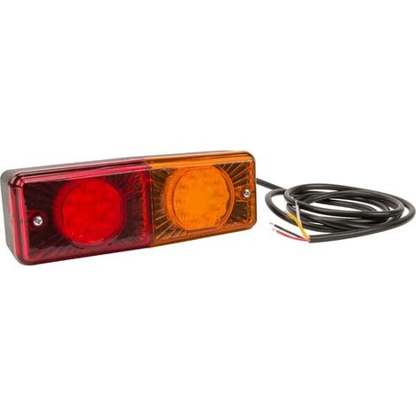 Luz trasera multifunci贸n Izda. LED'rectangular 12-24 V 200 x 70 x 60 mm UNIVERSAL UNIVERSAL LA40015