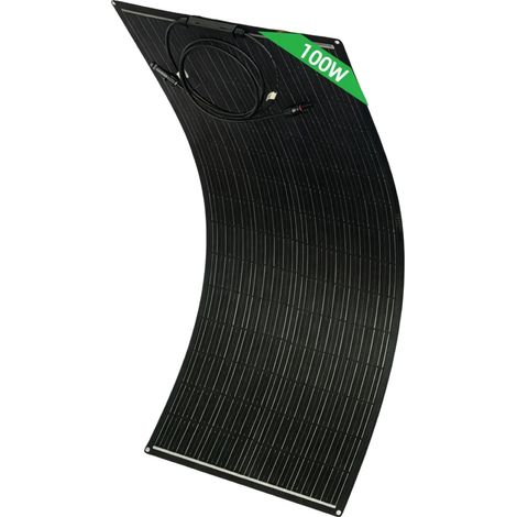 Pannello solare, alta efficienza, design flessibile, ETFE 100W 1 pezzo (1/2)