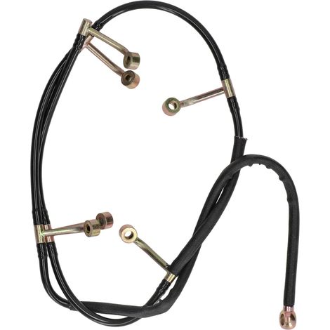 Tuyau de retour d'huile en acier inoxydable pour moteur 6D114 - Injecteur et système carburant (1/5)