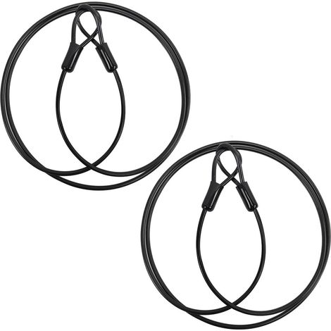 Cable Lock - Cierre De Numeros - Cable De Acero Entrelazado - Resistente Al Agua - 150 Cm - Para Bicicletas Motocicletas Y Equipaje (1/5)