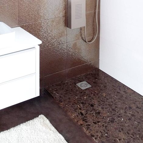 Véritable Carreau Terrazzo EMPERADOR 30x30 cm boîte de 0.99m2 Brillant / Poli - Gioia Materia (1/3)