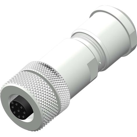 Connecteur cylindrique 8 contacts, Montage sur câble ( Prix pour 1 )