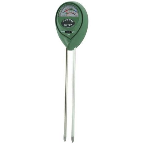 Tester per terreno vegetale 2 in 1, per pH e umidità (1/4)