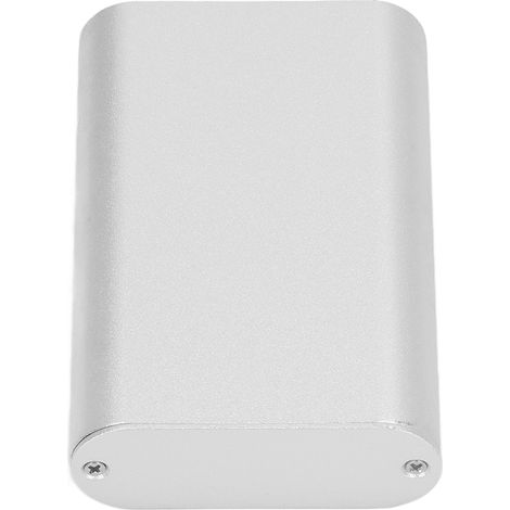 Boîtier de Protection Aluminium Argent 24x70x110mm pour Circuits Électroniques (1/5)
