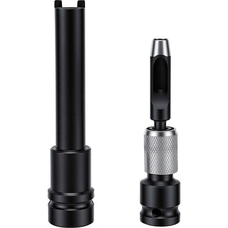 Kit d'outils de fixation de bande transporteuse, ensemble de fixations robustes en acier allié avec clé à chocs, poinçon pour entraînement 1/2 pouces (1/5)