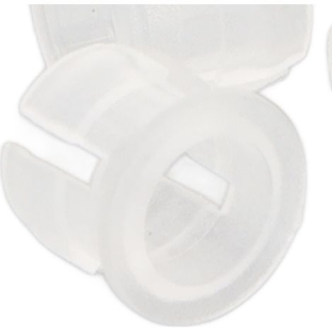 Generic Supports LED 5mm, 200 Pièces, avec un Excellent Matériau Plastique pour Lumière LED, Adaptés à l'éclairage Intérieur et Extérieur (WHITE) (1/5)