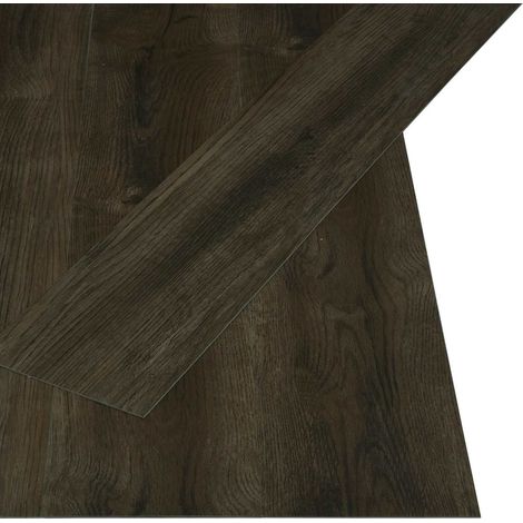 Selbstklebende Bodenbelagsdiele 32 pcs Dunkelbraun 4,46 m² PVC