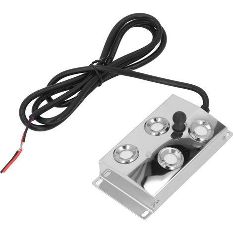 Brumisateur ultrasonique 4 buses câble 1.5m 45-48V CC générateur de brouillard (1/5)
