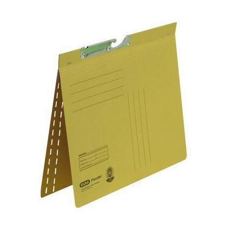 ELBA Pendelhefter 100560094 DIN A4 kaufm. Heftung 250g Karton gelb (1/2)