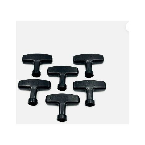 Lot de 6 poignées de démarrage à rappel pour Honda GX120 et GX160 (1/4)