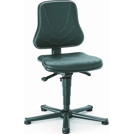Chaise de travail Solitec 1 sur patins Skai 9203-2571 (1/5)