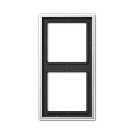 Jung Marco 2 elementos, LS 990, IP 44, aluminio, montaje vertical y horizontal AL 2982