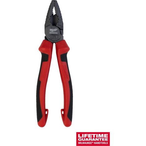 Milwaukee Alicate universal combinado 180 mm gris robusto (1/3)