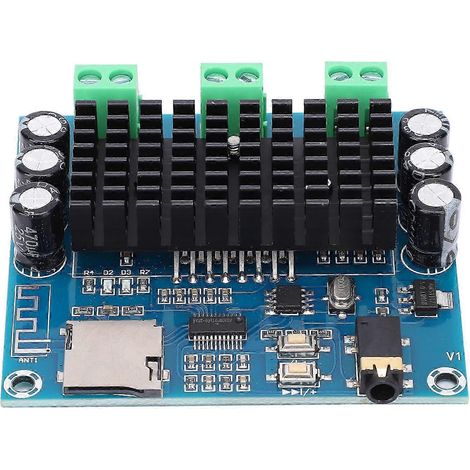Bluetooth 5.0 Digital-Leistungsverstärker 2-Kanal-Stereo-Platine DIY-Modul XHA272 (1/5)