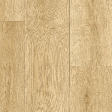 Sol Vinyle Textile - Imitation parquet naturel - 3m x 6m (1/5)