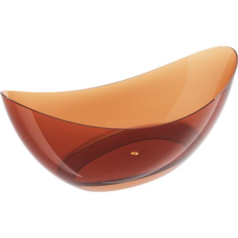 Mexen Vea earth freistehend transparent 180 x 80 cm, Chrom-Korken - 58091808005 (1/5)