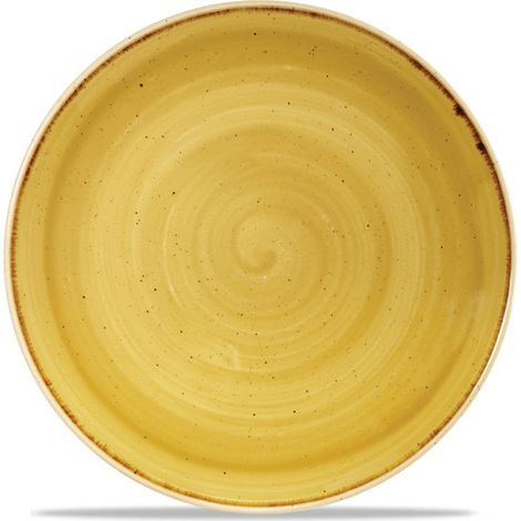 Assiette plate Stonecast Moutarde - 165 mm - Finedine