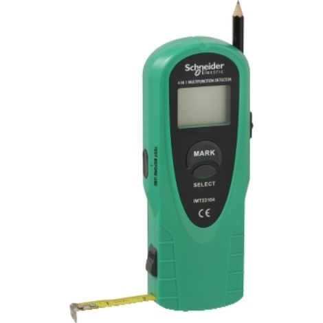 Detecteur numerique polyvalent digital CAT3 4 en 1 (detection métal / bois tension) vert/gris 9V Thorsman (1/2)