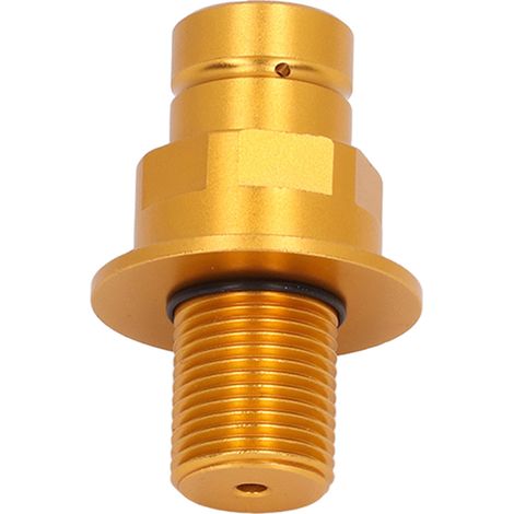Adaptateur CO2 en cuivre pour machines à soda Terra for Art Quick Connect, connecteur M18x1,5 doré