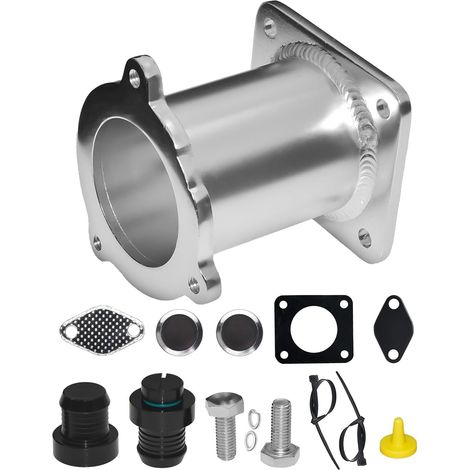 Kit de Suppression Vanne EGR pour E87 E90 E92 E93 E60 E61, Kit de soupape de purge pour moteurs diesel M47N2 M57N2, Kit de Suppression EGR en Aluminium Bypass de Suppression pour 320D-530D (1/5)