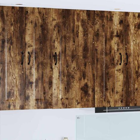 vidaXL Panneau de lave-vaisselle Kalmar Chêne fumé 50 x 31 x 100 cm