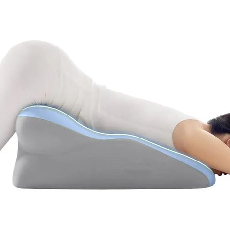 Oreillers en Coin pour Le Sommeil,Coussin Ergonomique Surélevé pour Dormir Coussin en Mousse à Mémoire pour Soutien Cervical Dorsal Aide au Sommeil Anti-Ronflement pour Dormeur Latéral pour (1/5)