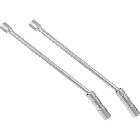 2pièces Douilles à Bougies pour Auto Clé à Bougie Pivotante Outil de Démontage des Bougies Allumage