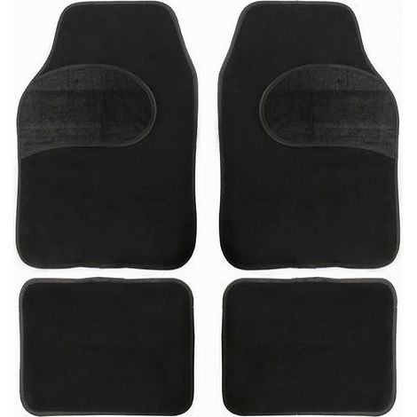 TRADE SHOP - Tappetino Universale Auto Camoscio Anteriore Posteriore Tappetini 4pz Maxtech Mats-06 - (1/2)