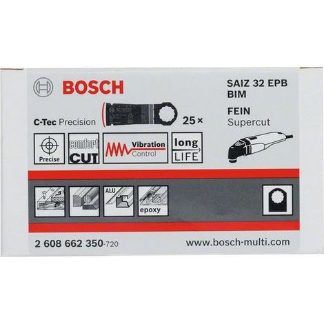 Bosch 1x BIM Tauchsägeblatt SAIZ 32 EPB Wood and Metal 50 x 32 mm - 2608662350 (1/2)