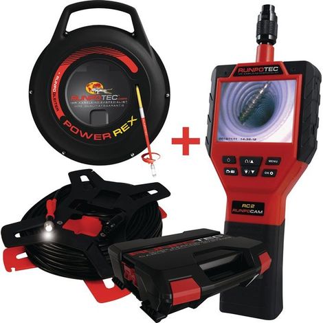 Camera multi-usages RC2-30M cable +enrouleur cable Powerrex 30m (1/5)