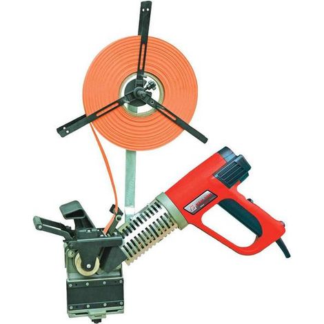 Holzmann – Plaqueuse de chants mobile 2000W – Moteur en aluminium – Précision avec presseurs réglables – Pour panneaux droits et courbes