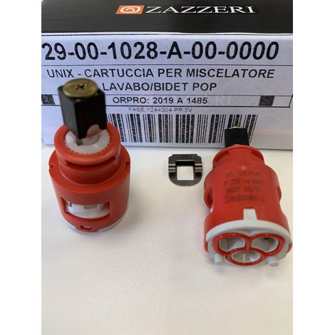 Cartuccia per miscelatore lavabo/bidet POP Zazzeri 29001028-A00000 | Cartuccia