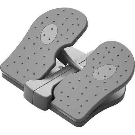 HOXILEELEO - Appareil de marche pour les pieds, appareil d'exercice assis pliable avec pédale sous bureau, gris (1/5)