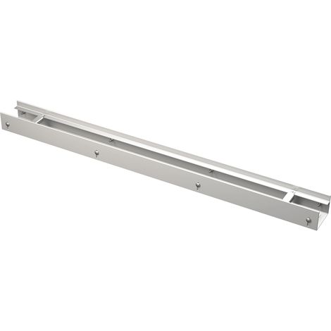Alcadrain Entwässerungsrinne 75 mm verstellbar, Edelstahl (1/2)