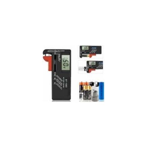 Comprobador de baterías digital universal para AA, AAA, C, D, PP3, 9V, 1.5V - Funciona sin baterías - Crezuo (1/4)