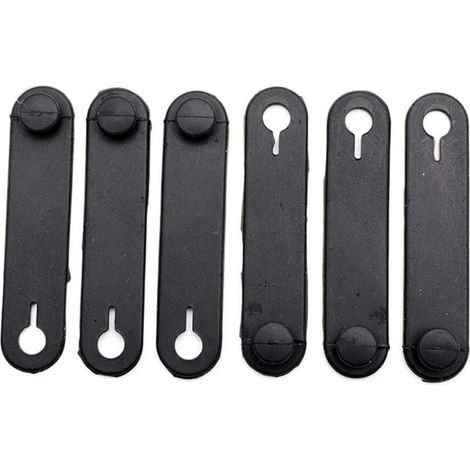 Éclairage de voiture Éclairage de voiture Tuyau / câble d'accélérateur / câble d'embrayage / fixation de câble sangle de tension fixation universelle élastique moto vélo par exemple idéal pour BMW idé (1/4)