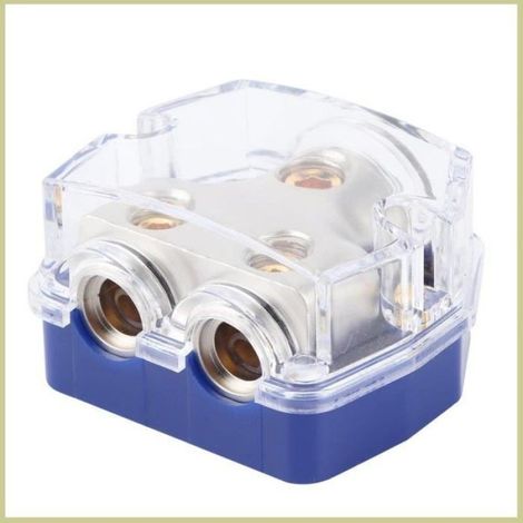 Bloc de distribution électrique, bloc séparateur de câble de terre en résine, pour moto, coffret de distribution d'énergie (1/4)
