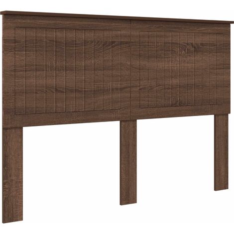Maison Exclusive - Cabecero Roble Marrón Madera de ingeniería (1/5)