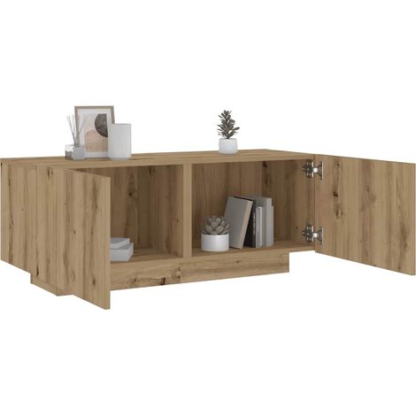 Nachttisch Artisan-Eiche 100x35x40 cm Holzwerkstoff