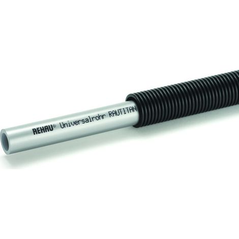 Rehau Universalrohr Rautitan stabil 25x3,7mm, Bund 25m, im Schutzrohr