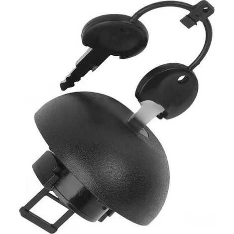 Bouchon Réservoir Carburant - Verrouillé Avec 2 Clés - Compatible Renault Master II Clio Kangoo Trafic - Réf OE 7701471585 7701470950 - Lot de 1