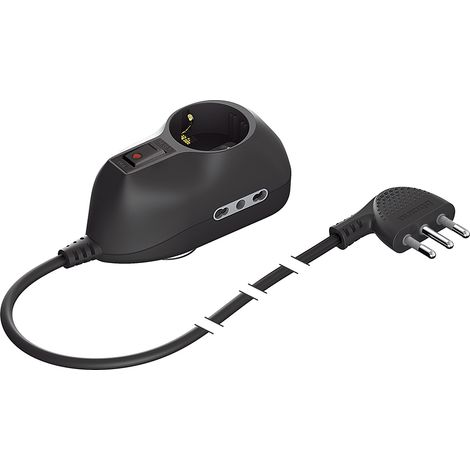 Prolunga Elettrica Domestica 3m 2 Prese Bipasso Bticino 3632GB (1/5)