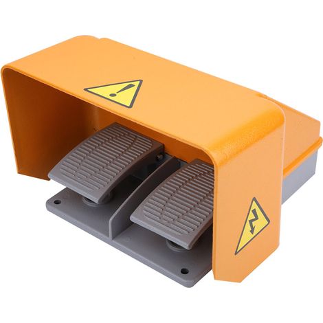 Pédale de commande double YDT1-18 avec boîtier entièrement en aluminium (1/5)