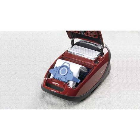 Sac Aspirateur HyClean 3D Efficiency GN avec 4 Sacs, 1 Jeu de Filtres et 1 Brosse, Bleu
