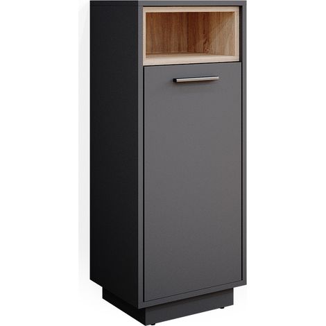 Midischrank Beatrice, Anthrazit, 30 x 93 cm, Vicco (1/5)