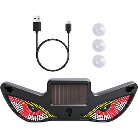 Lumière Yeux Voiture Décoration LED Avertissement Dynamique (1/5)