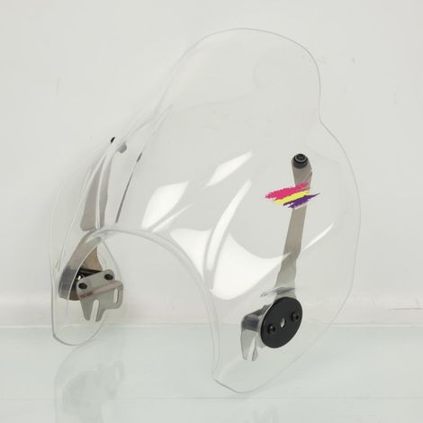 Transparente Puig Race-Windschutzscheibe für Roadster-Motorräder, (1/5)
